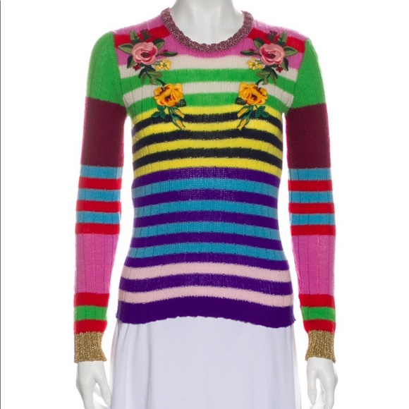gucci rainbow sweater